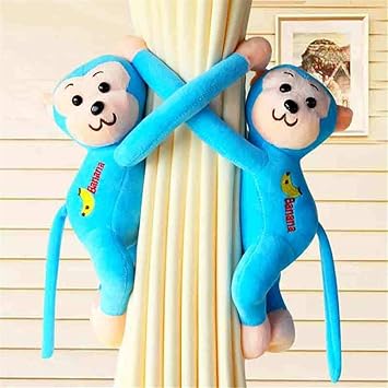 Buy Coku 1 Pair Cartoon Monkey Kids Bedroom Curtain Holder Tieback