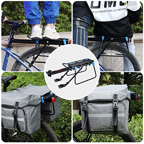 BABEIYXM Rear Bike Rack, Universal Mountain Bike Rack Fat Tire Bike