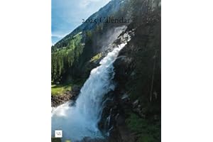 2025 Calendar: Waterfalls