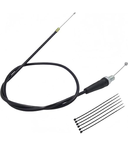 ELIFEPARTS 51inch Throttle Cable: Compatible With 50cc, 80cc, 90cc, 110cc 125cc 140cc 150cc 200cc Dirt Bike, Mini Bike And MB165 196cc 5.5hp MB200 200cc 6.5hp Pit Bike