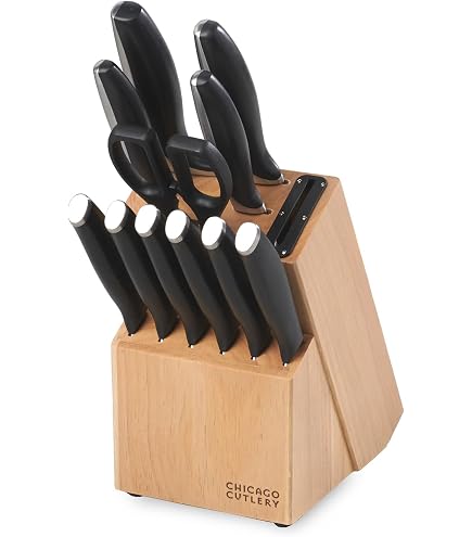 Amazon.com: Chicago Cutlery Insignia2 18-Piece Knife Block Set w
