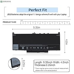 DMKAOLLK 7470 7270 J60J5 Laptop Battery for Dell