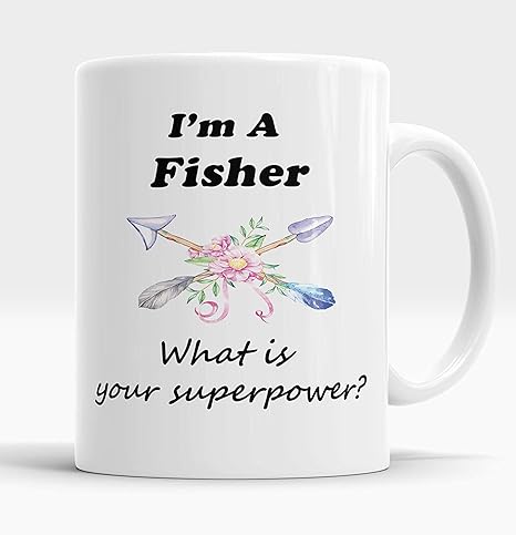 Amazon De Kaffeetasse Ich Bin Ein Fischer Was Ist Deine Supermacht Becher Geschenk Fur Kaffee Und Teeliebhaber Kaffeetasse Geschenk Weisse Kaffeetassen Fur Freunde Bruder Mitarbeiter Mehr 15oz