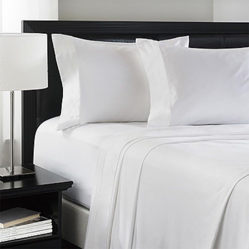 by Ashley Taylor 6 Piece Queen White Sheet Set