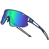 DUCO Kids Sunglasses Youth Baseball Sun Glasses Lightweight TR90 Frame UV400 Sports Cycling Shades for Boys Girls DK268