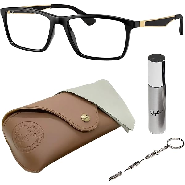 Ray-Ban RB7056 Square Shape Injected Eyeglasses with Official