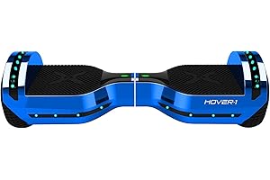 Hover-1 Chrome Electric Self Balancing Scooter with 6MPH Top Speed, 6 Mile Range, 4.5HR Full-Charge, Built-In Bluetooth Speaker, Rider Modes: Beginner to Expert