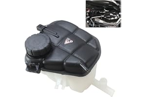 PPNZQAUT 1645000049 Engine Coolant Reservoir Tank w/ Sensor & Cap Compatible with 2006 - 2015 Mercedes-Benz GL320, GL350, GL450, GL550, ML320, ML350, ML450, ML550, ML63 AMG, SLS AMG. Replaces# 603-256