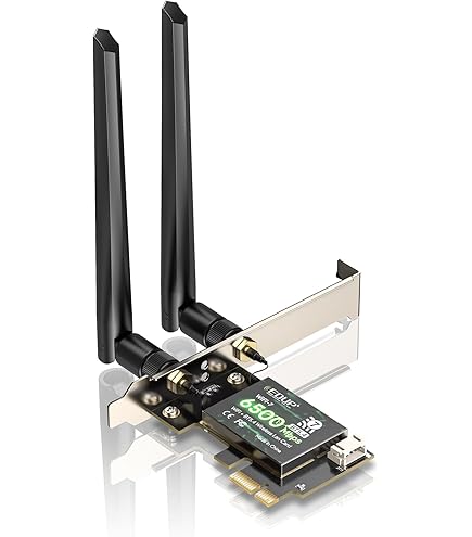 Amazon.com: BZIZU WiFi 7 PCIE Card for Desktop PC,Ultra-Fast 9.3