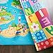 Baby Care Play Mat (Large, Playful - Magical Island) 82'' x 55'' Original One-Piece Reversible Rollable Waterproof Play Mat for Infants, Babies, Toddler, and Kids