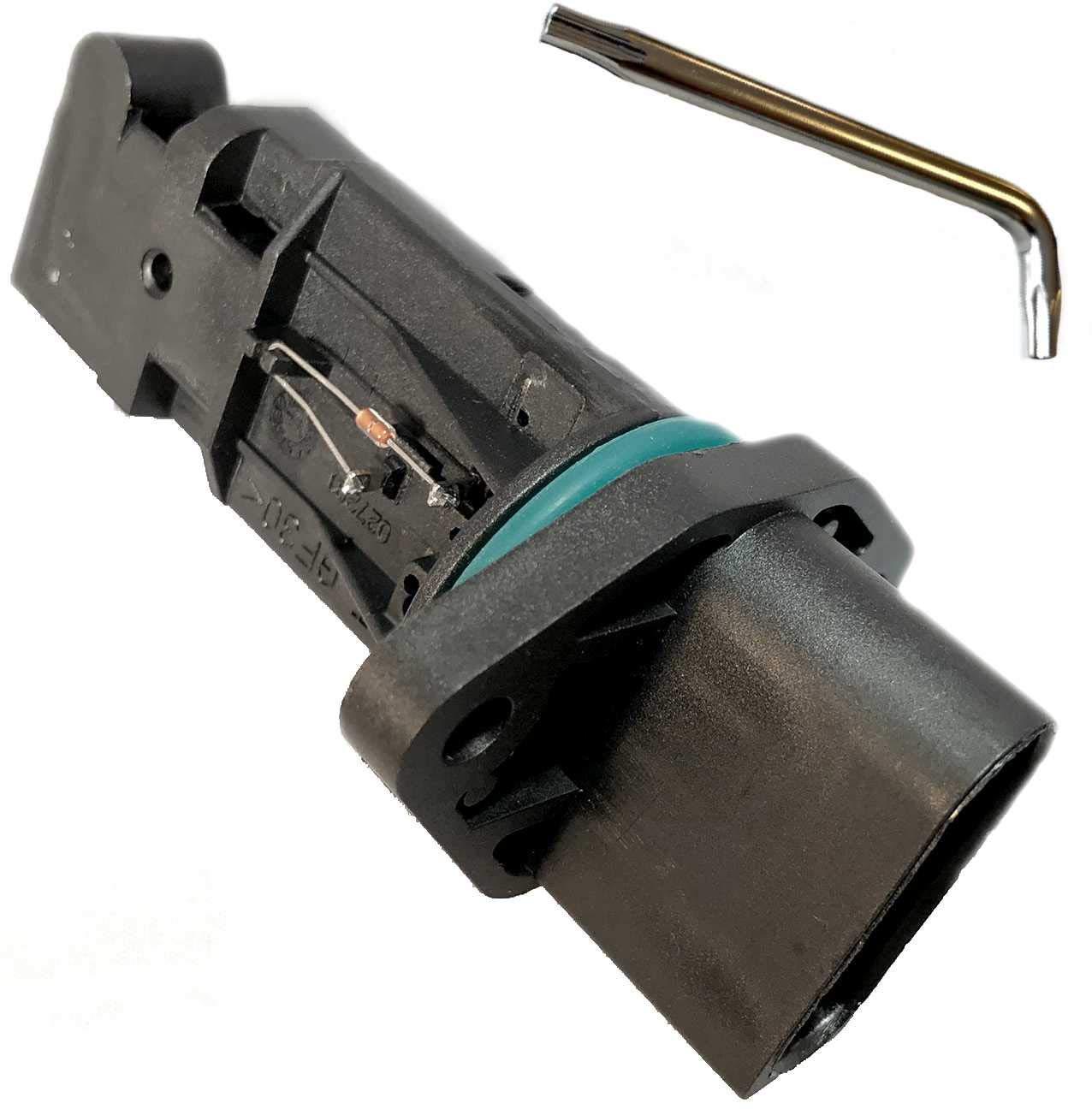 Twowinds Flowmeter A3 A4 Cordoba Ibiza 0281002531 Air Mass Meter + key included