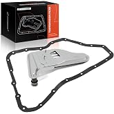 A-Premium Automatic Transmission Fluid Filter with Pan Gasket | Compatible with Chevy Equinox, Malibu, Impala &amp; Buick LaCrosse, Regal, Century &amp; Pontiac Grand Am &amp; Cadillac &amp; Oldsmobile