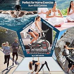 VIGBODY Exercise Bike, Stationary Bikes for Home
