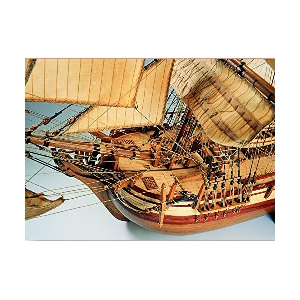Artesania Latina 22810. Schiffsmodell aus Holz Britische Großsegler HMS Bounty Maßstab 1:48. Modellbausatz zum Bauen – Bild 6