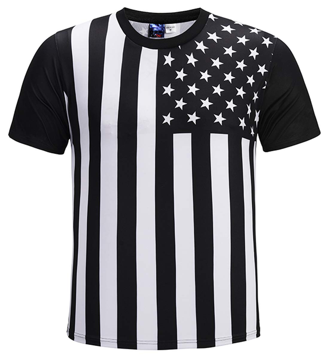 Unisex 3D Novelty Tshirts Men Graphic Funny Tees Printed Crewneck Short