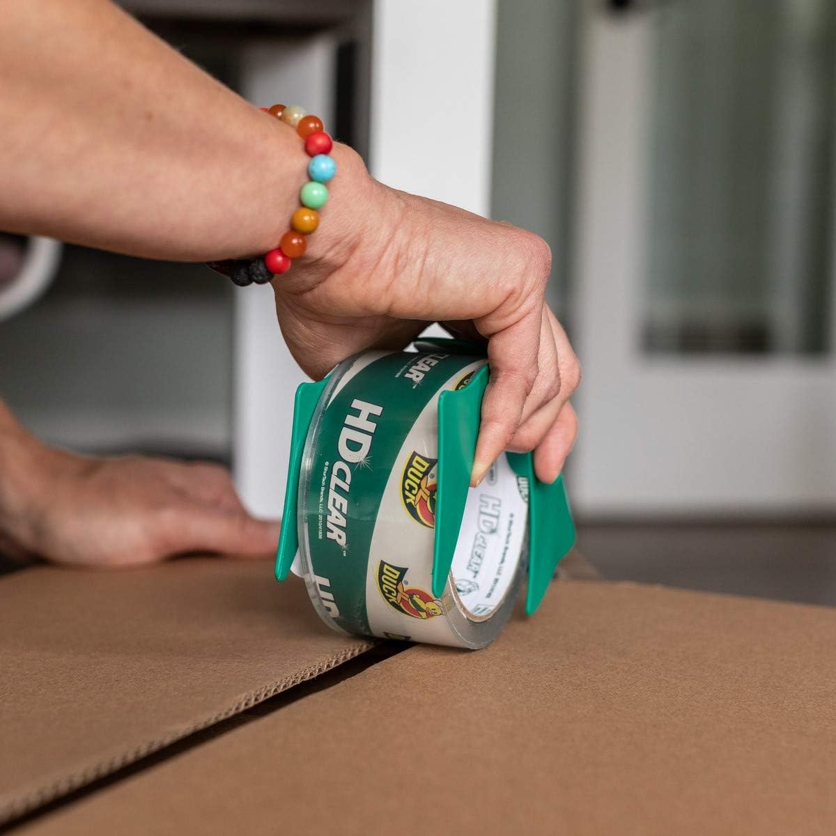 Duck HD Clear Heavy Duty Packing Tape Refill, 1.88 Inch x 54.6 Yard, 1 Roll (297438) : Rolls Of Tape For A Tape Gun : Office Products