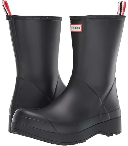 Amazon.com | HUNTER(ハンター) Men's Rain Boot, Black, 25.0 cm | Rain