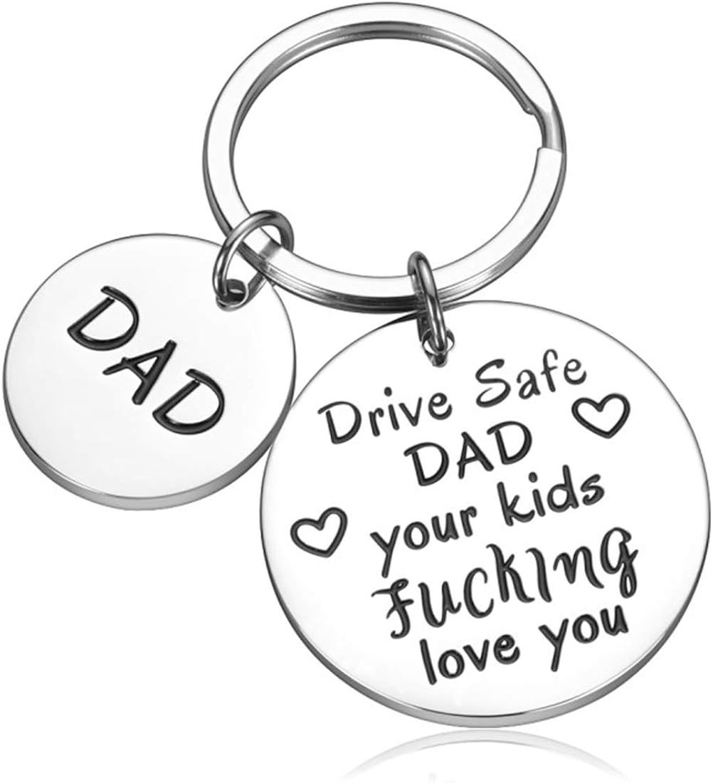 Gravierte Karte Für Papa – „Thank You Dad“ | Aus Edelstahl, Kreditkartengröße | Geschenk Für Vatertag, Geburtstag, Weihnachten
