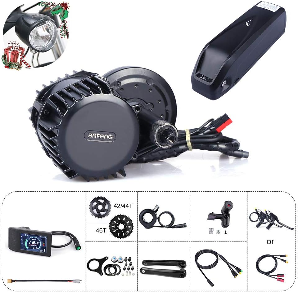 8FUN Bafang BBSHD Lastest Model 48V 1000W Ebike Electric Bicycle Motor Mid Drive Electric Bike Conversion Kit
