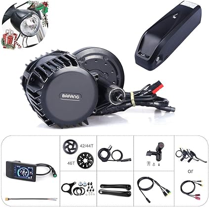 8fun Bafang Bbshd Lastest Model 48v 1000w Ebike Electric Bicycle Motor Mid Drive Electric Bike Conversion Kit