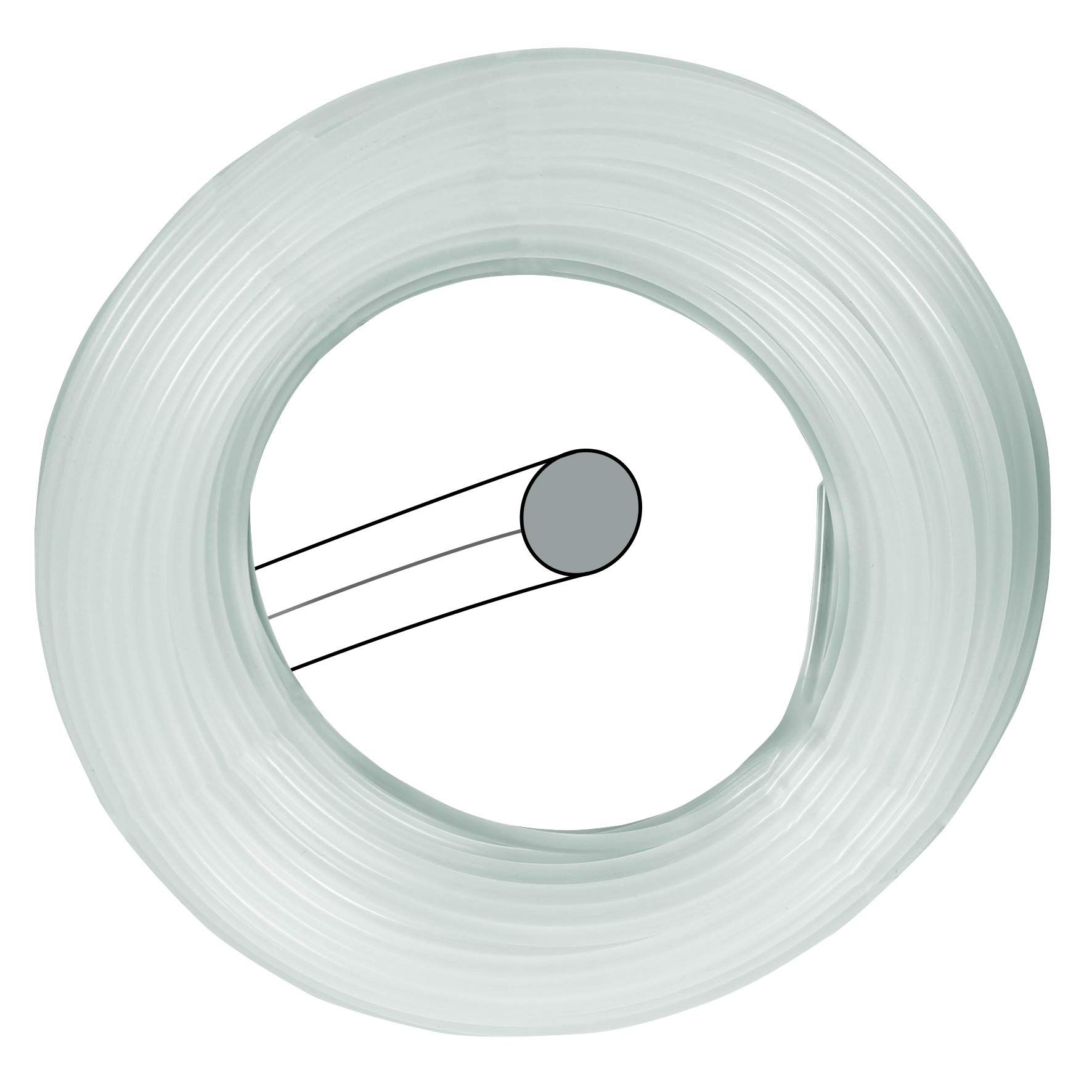 Original Einhell Basic line 2.0 Scythe, Replacement Thread, 2 mm Diameter, 15 m Length, Round Shape