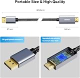Benfei DisplayPort to HDMI 3m Cable Aluminum Shell Nylon Braided view 7