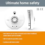 FireAngel HW1-R Mains Powered Heat Alarm with 9V Battery Backup White 1-Pack view 3
