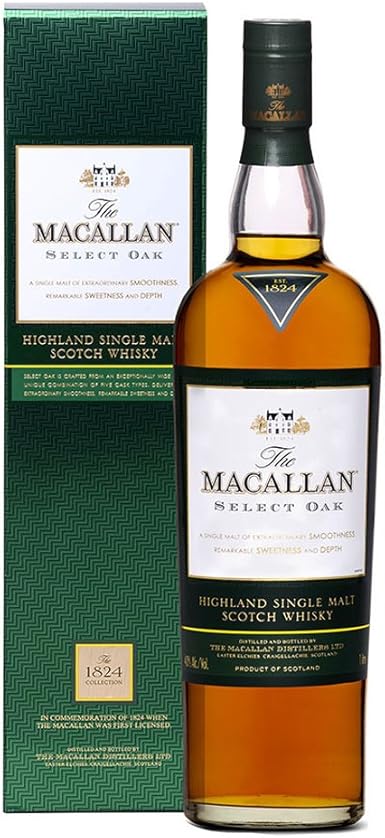 Macallan Select Oak Single Malt Scotch Whisky 1 Litre Amazon Co Uk Grocery
