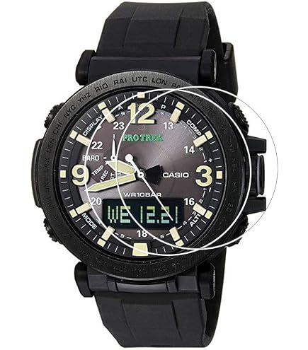 Amazon.com: Casio Men's PRO Trek Stainless Steel Quartz Watch with