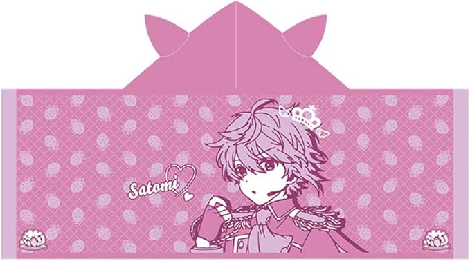 Amazon すとろべりーぷりんす すとぷり すとめも9 夏ツアーグッズ ねこみみフード付きタオル さとみ アニメ 萌えグッズ 通販