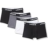 Lacoste mens Cotton Stretch Essentials Trunks, 7-pack