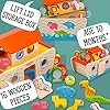 Jaques of London | Wooden Noahs Ark Toy Playset | Wooden Toys for 1 2 3 year Olds | Shape Sorter | Baby Toddler Toy