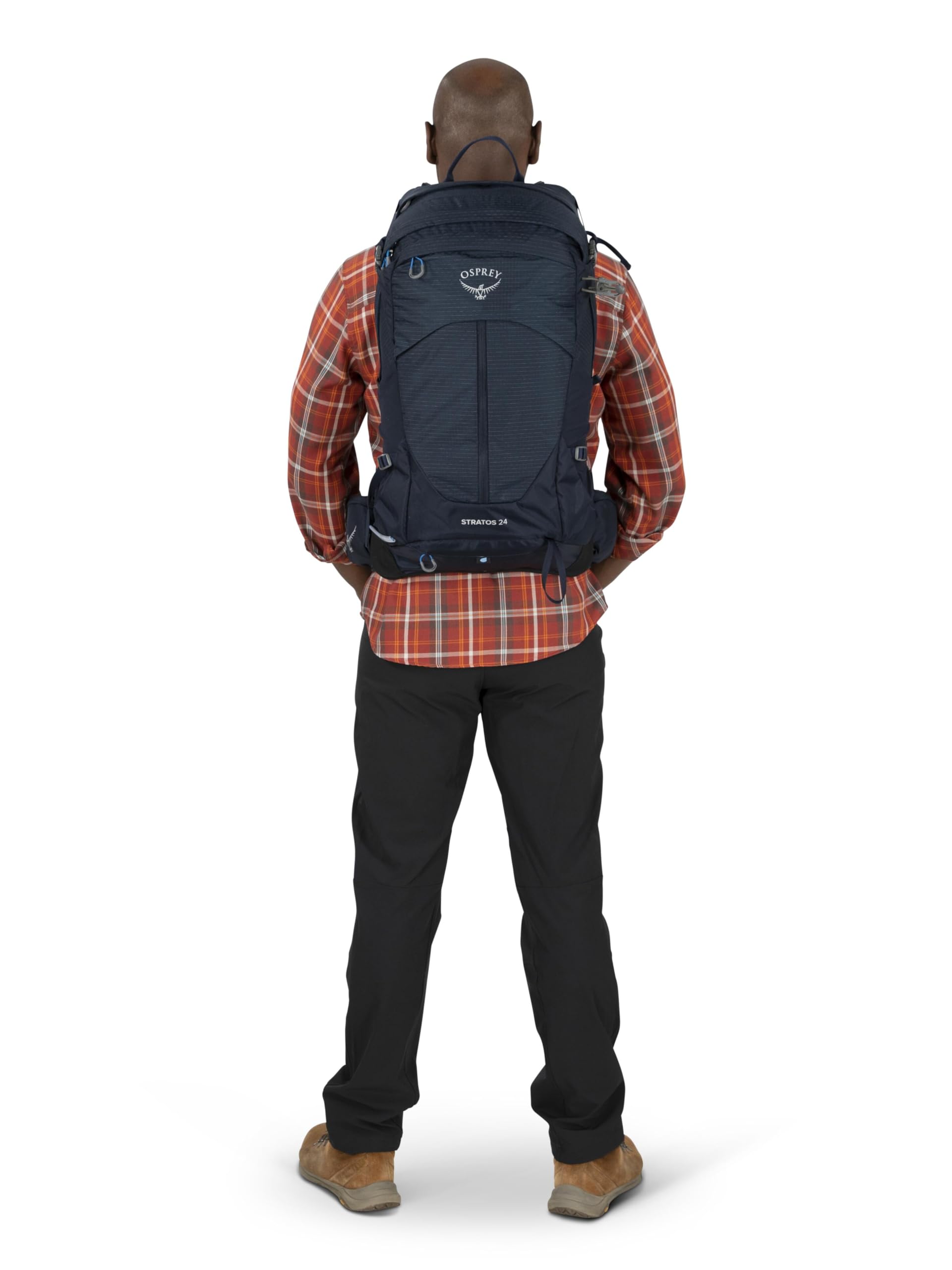 Osprey Stratos 34L Men's Hiking Backpack, Cetacean Blue