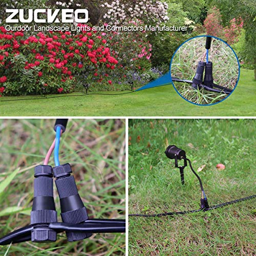 ZUCKEO Low Voltage Connectors Landscape Lighting Wire Connector 1216