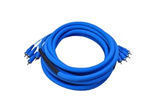 Seismic Audio Speakers 4 Channel RCA Audio Snake Cable, 20 Feet