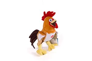 LA GRANJA DE ZENÓN LA GRANJA DE Zenon Gallo Bartolito 8 in.| Musical Stuffed Animal Soft and Huggable | El Reino Infantil