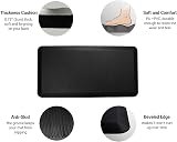 FLEXISPOT Standing Desk Anti-Fatigue Mat 2 cm Thick Black view 7