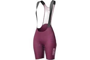 LAMEDA Bike Bibs Shorts Women Padded Cycling Bibs High Waisted with Padding Breathable Bicycle Shorts for Biking Road