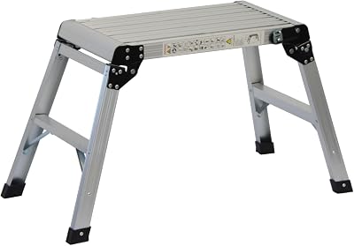 Oypla 150kg Folding Aluminium Work Platform Step Up Bench EN131
