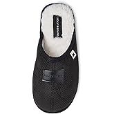 Lucky Brand Boys Textured Scuff Slippers with Plush Lining Warm Cozy Indoor Outdoor Slip On Kids House Shoes for Boys