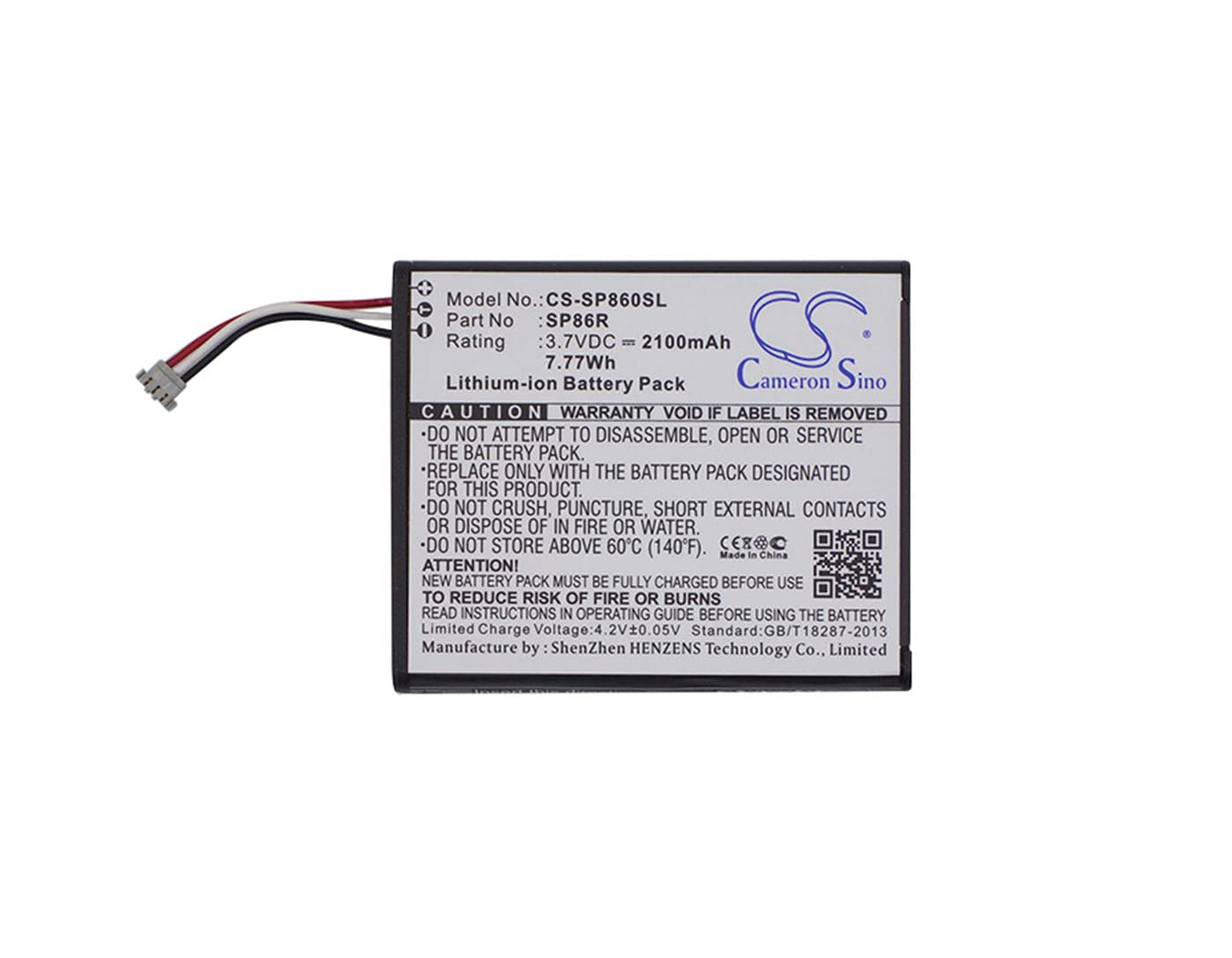 VI VINTRONS Battery for SONY PCH-2007, PS Vita 2007, PSV2000,
