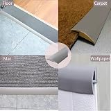 Zayejod 2M White Carpet Edge Strip Self Adhesive PVC Laminate Floor Threshold view 6