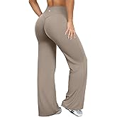 OQQ Yoga Pants Women High Waist Stretch Casual Soft Straight Leg Bottoms