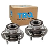 TRQ Front Wheel Hub Bearings Assembly Set