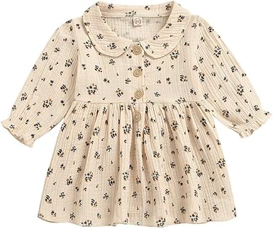 frill dress for baby girl