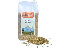 Ernst Grain & Livestock Non‑GMO Whole Barley Seeds & Feeds – Premium Feed‑Grade Grain for Livestock, Poultry & Small Animals – 10 lb (160 oz) Portable Bag – Pure, Unprocessed, Nutrient‑Rich
