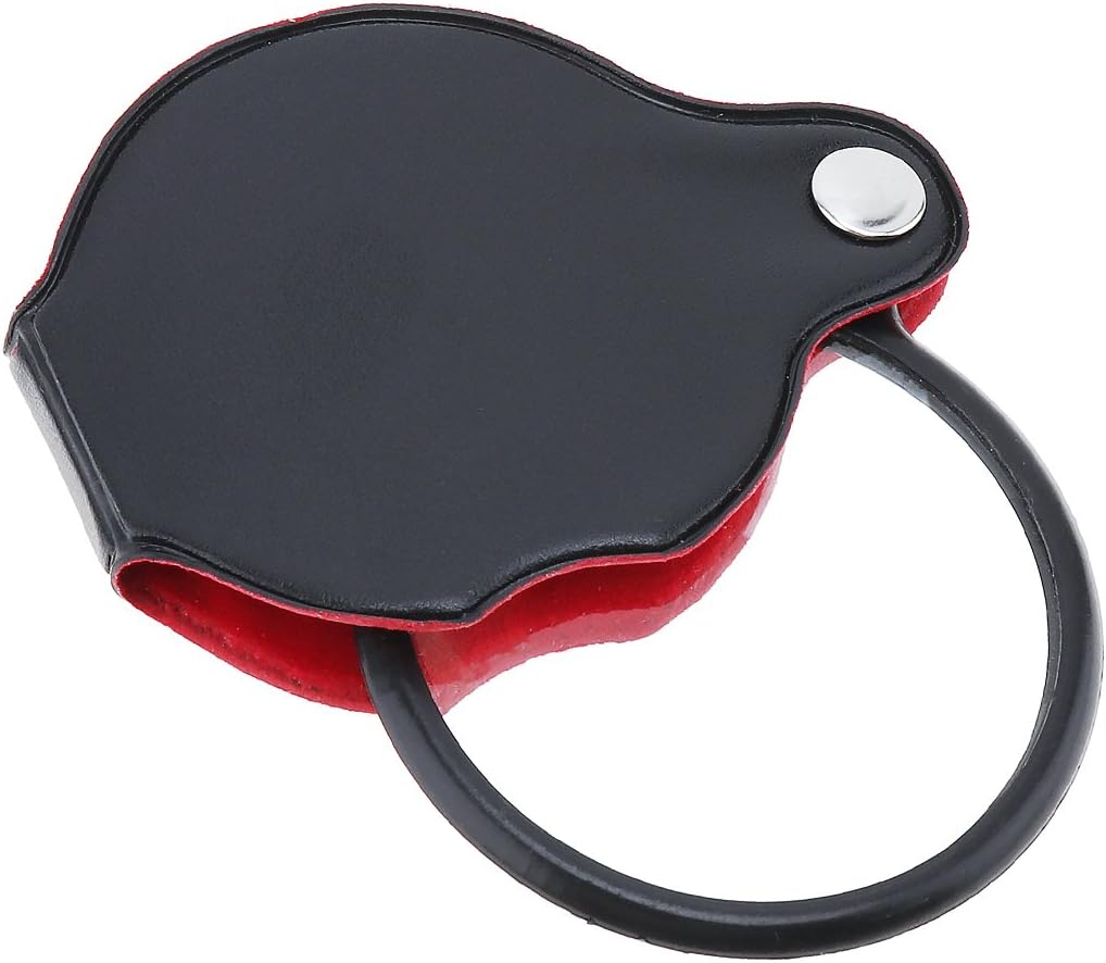 OriGlam 8X Optical Glass Mini Pocket Magnifier, Magnifying Glasses with Cortical Protective Cover for Office/Reading/Hobbies - Image 3