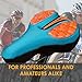 TakeIt Bike Seat Cushion Cover Gel Pad - Premium Silicone Padded Bicycle Saddle Cushion - Additional Water-Proof Protective Cover - Safety Light Reflecting Strip - Stylish Blue - Narrow Seat 11 \