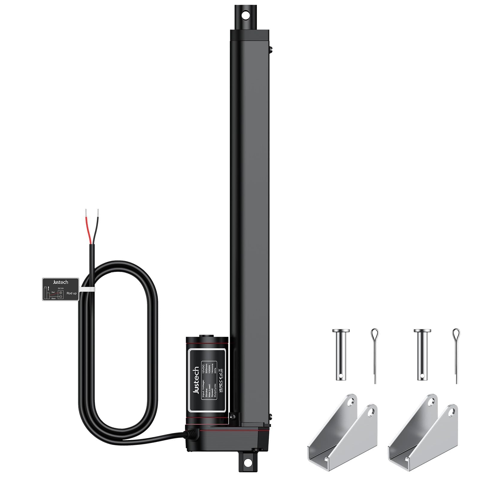 Justech 12V Heavy-Duty Linear Actuator 225