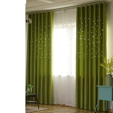 Amazon Com Xiaojingly Blackout Curtains Sun Protection Cotton